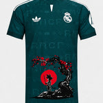 Real Madrid Goku Sakura Dragon Ball Jersey — Front