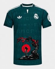 Real Madrid Goku Sakura Dragon Ball Jersey — Front
