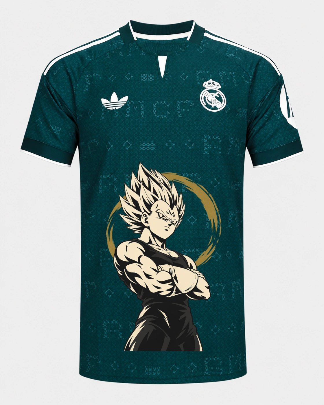 Real Madrid Majin Vegeta Dragon Ball Jersey — Front