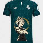 Real Madrid Majin Vegeta Dragon Ball Jersey — Front