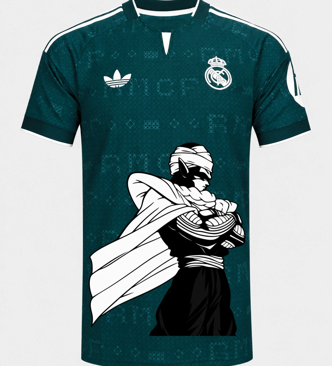 Real Madrid Piccolo Cloak Dragon Ball Jersey — Front