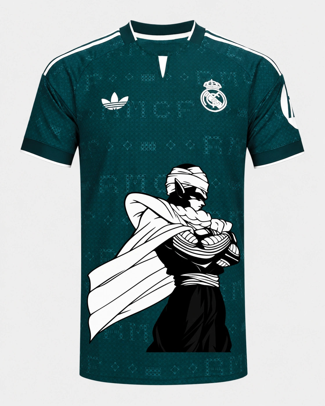 Real Madrid Piccolo Cloak Dragon Ball Jersey — Front