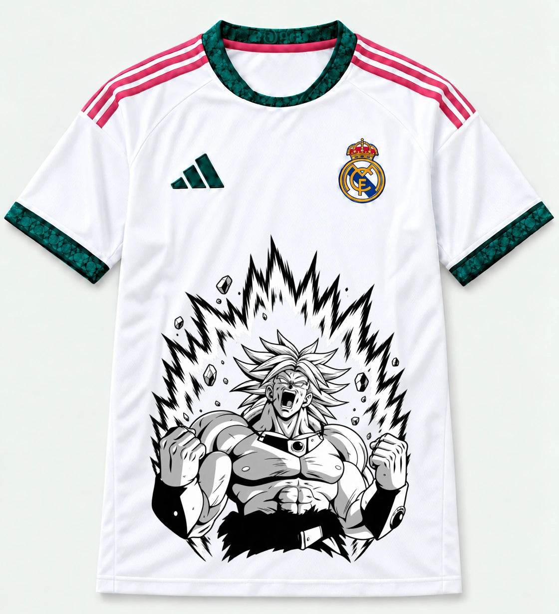 Real Madrid Broly Dragon Ball Jersey — Front