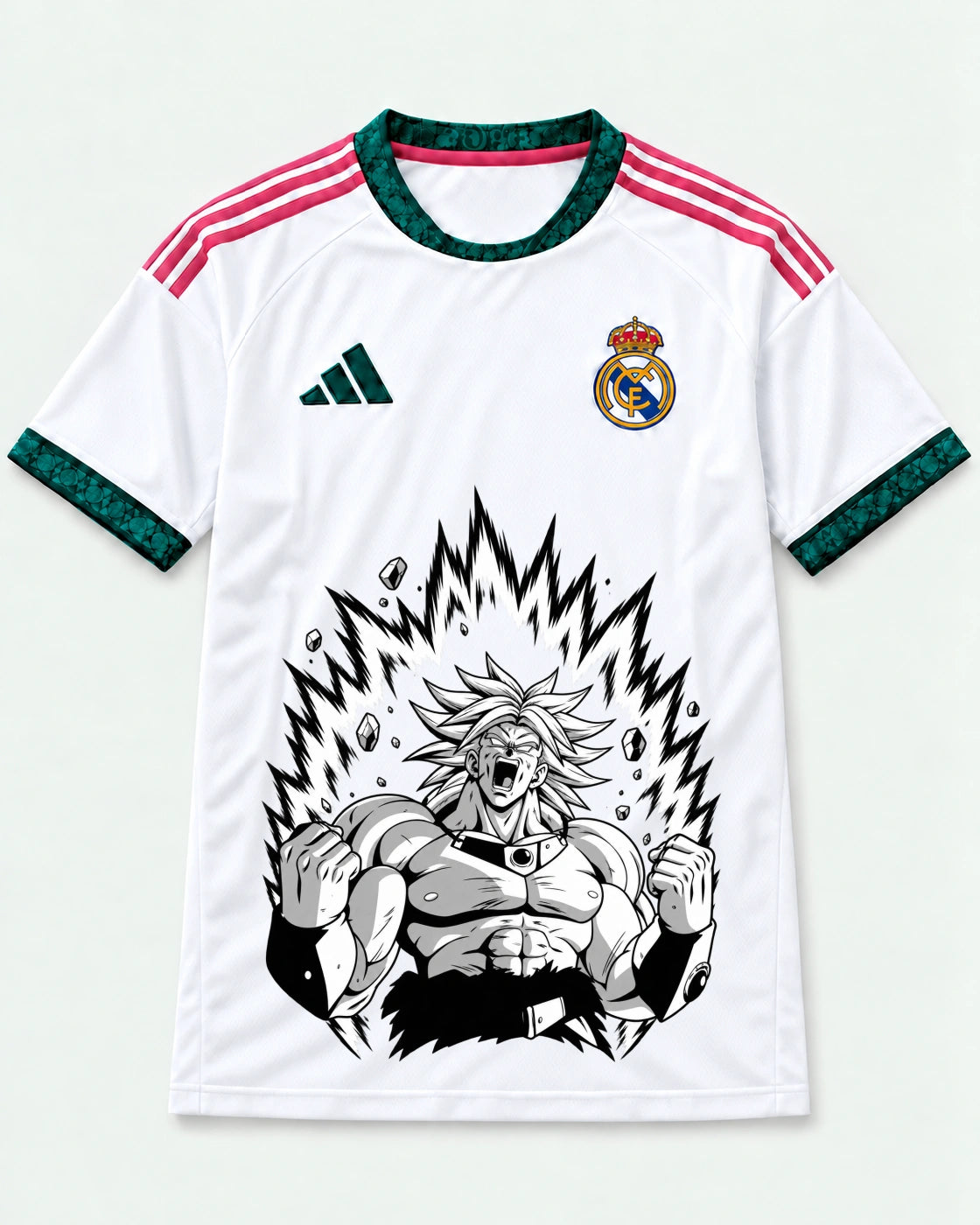 Real Madrid Broly Dragon Ball Jersey — Front
