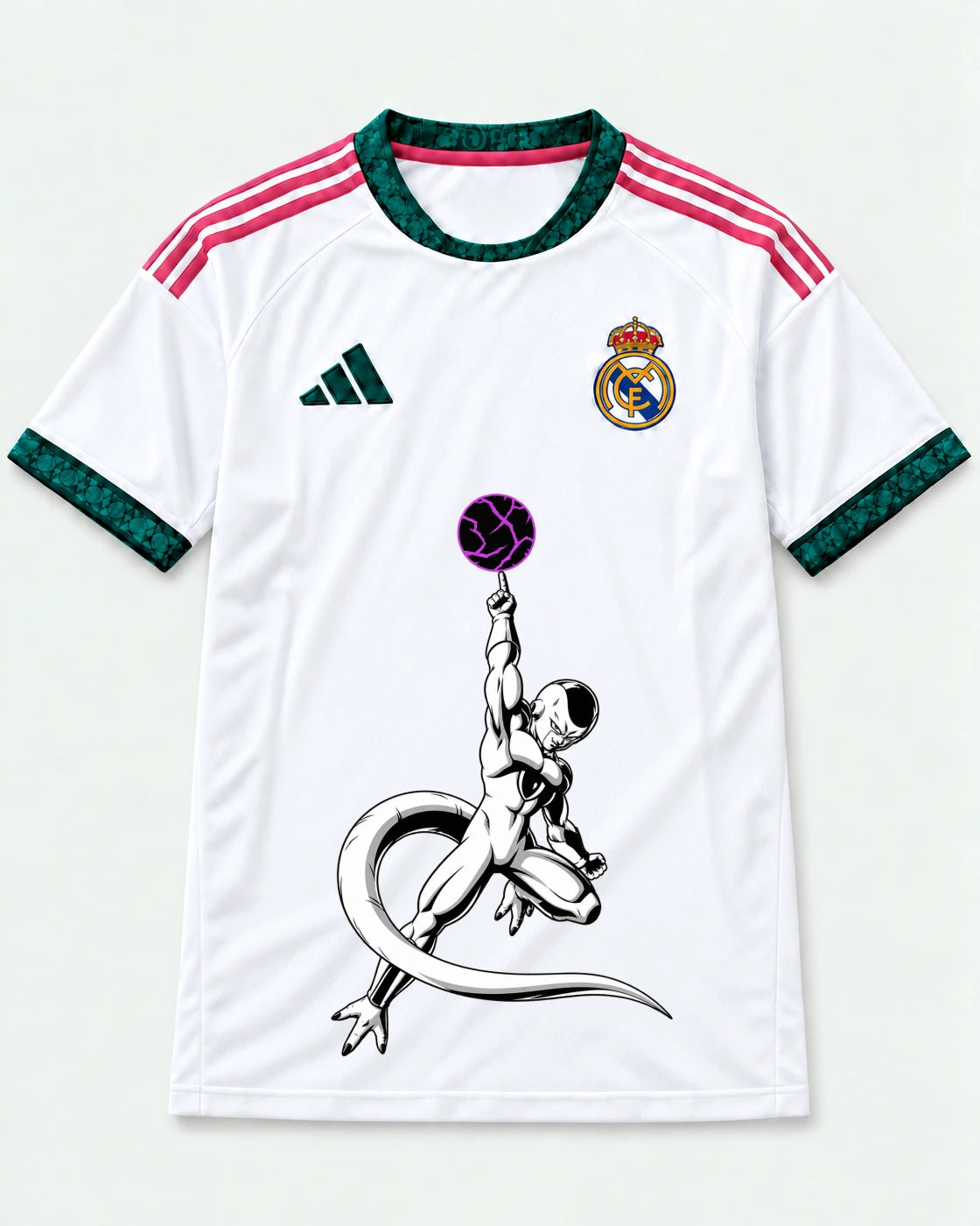 Real Madrid Frieza Death Ball Dragon Ball Jersey — Front