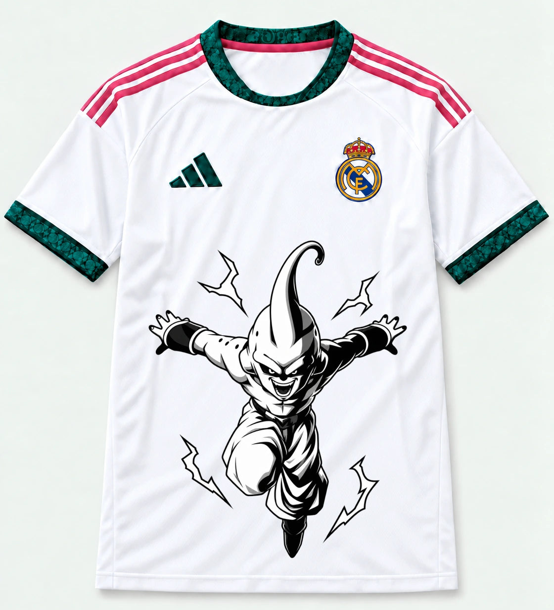 Real Madrid Kid Buu Dragon Ball Jersey — Front
