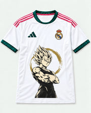 Real Madrid Majin Vegeta Dragon Ball Jersey — Front