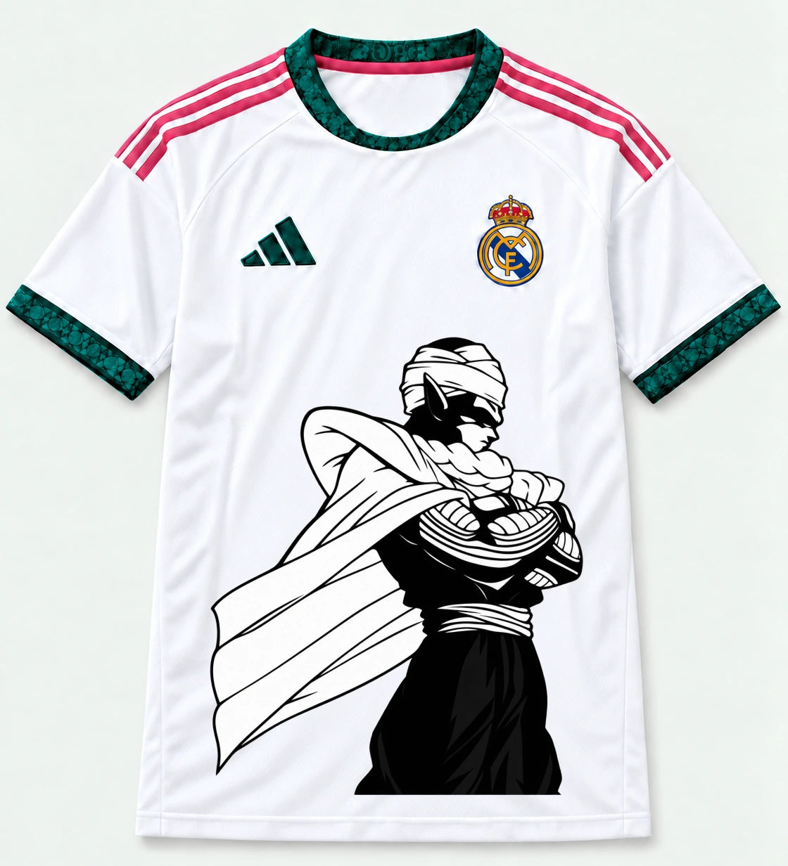 Real Madrid Piccolo Cloak Dragon Ball Jersey — Front