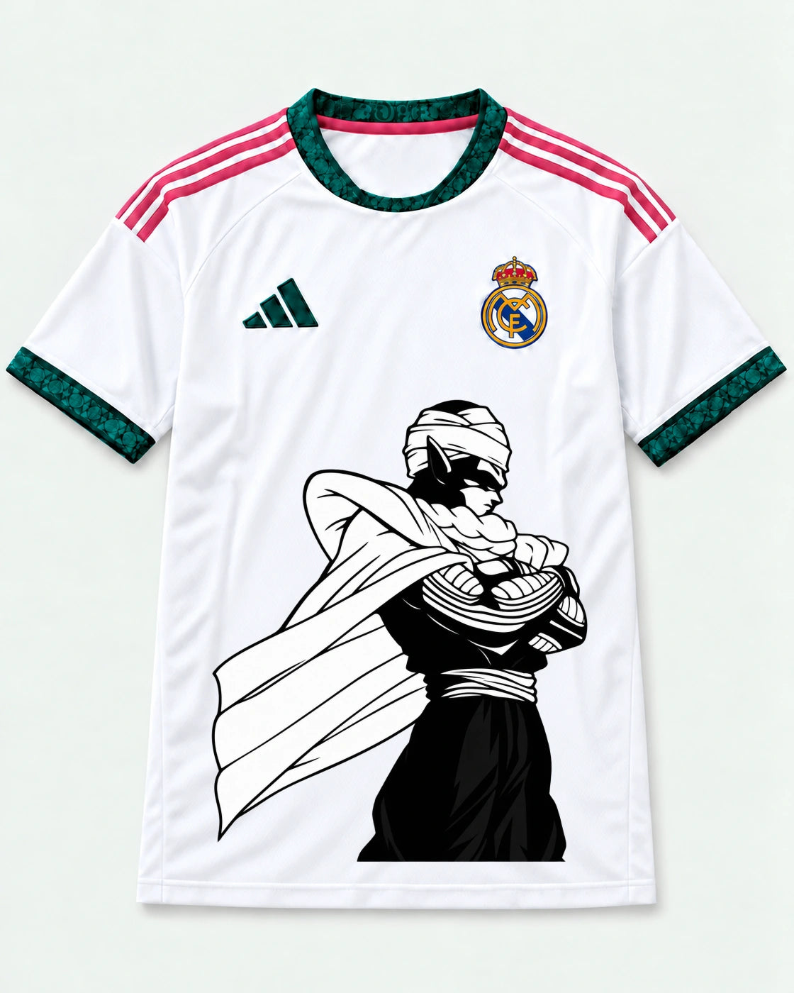 Real Madrid Piccolo Cloak Dragon Ball Jersey — Front