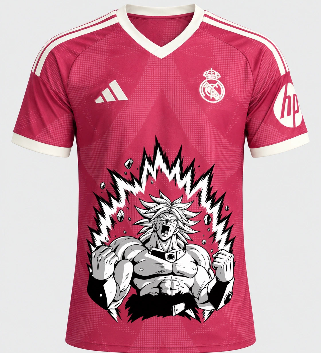 Real Madrid Broly Dragon Ball Jersey — Front