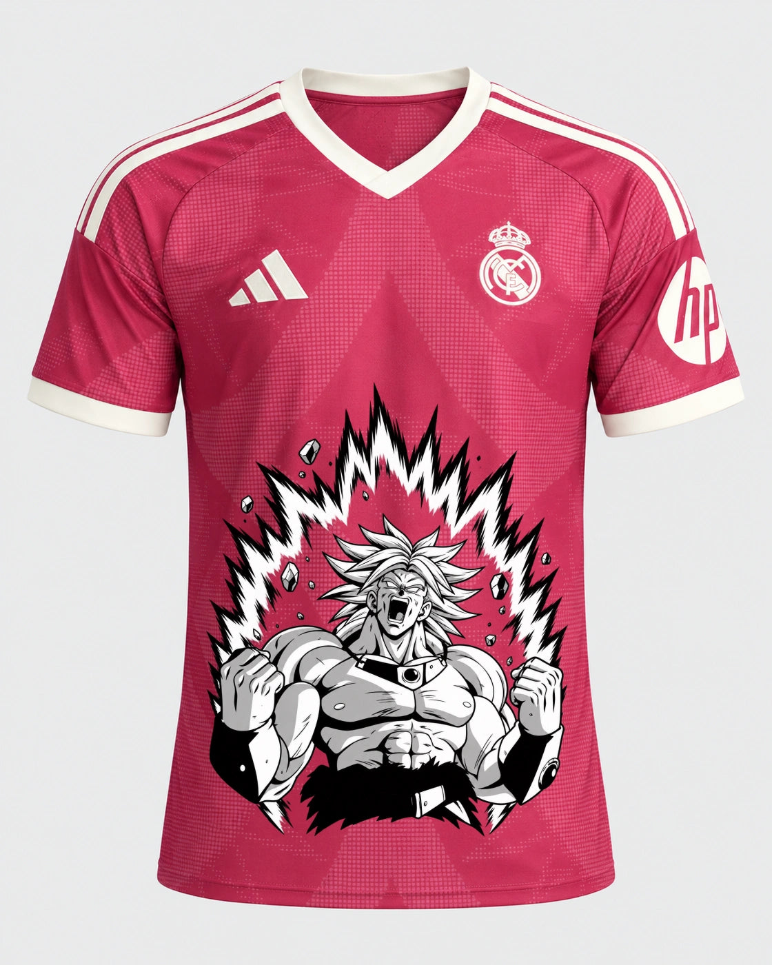 Real Madrid Broly Dragon Ball Jersey — Front