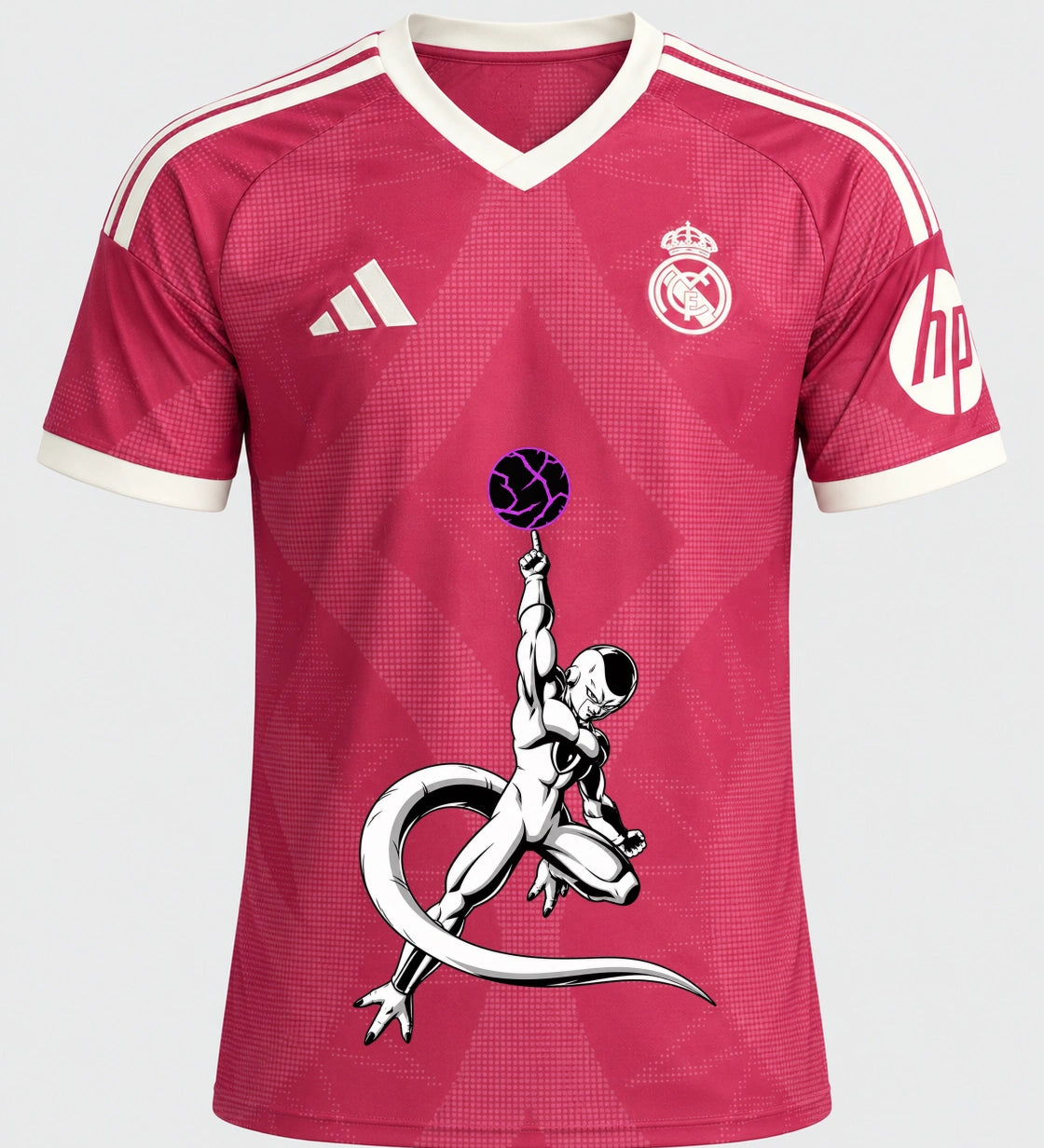 Real Madrid Frieza Death Ball Dragon Ball Jersey — Front