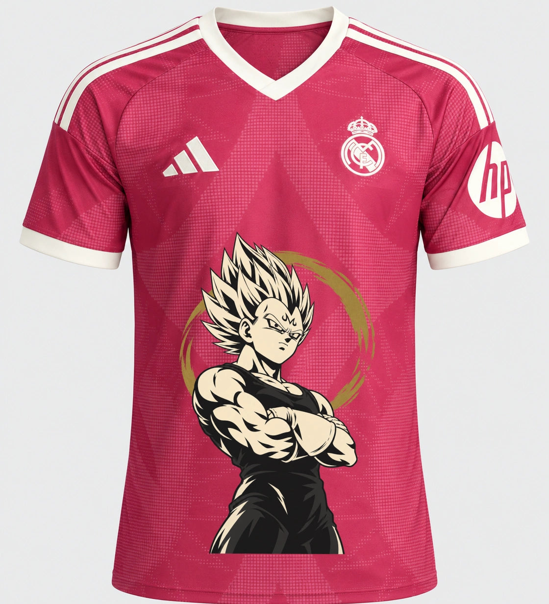 Real Madrid Majin Vegeta Dragon Ball Jersey — Front