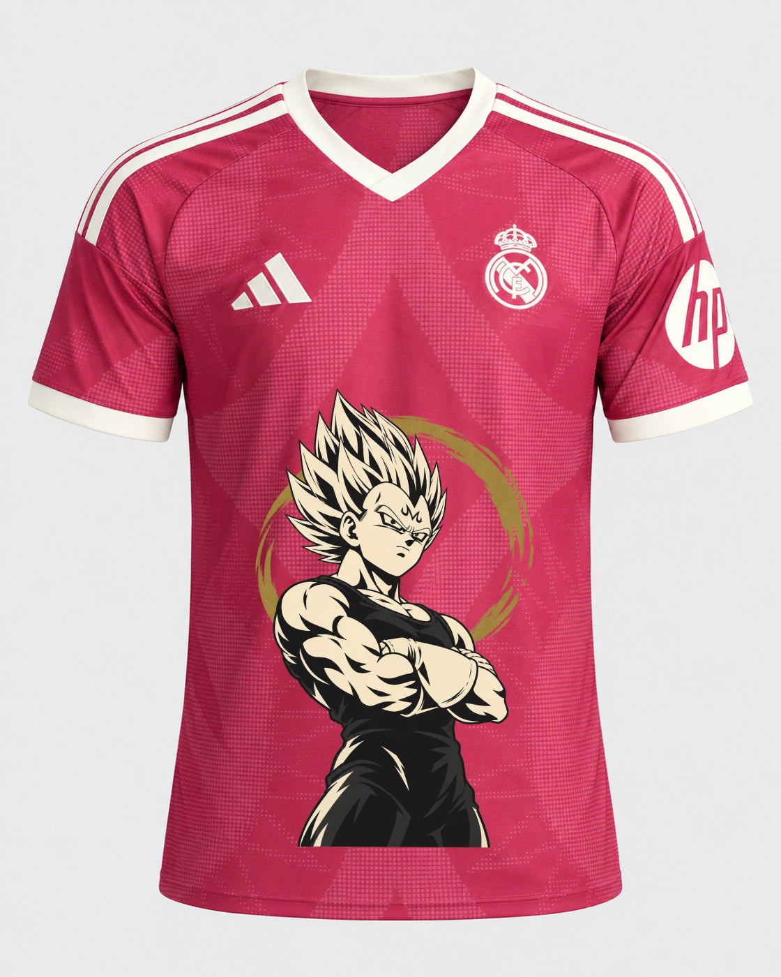 Real Madrid Majin Vegeta Dragon Ball Jersey — Front