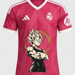 Real Madrid Majin Vegeta Dragon Ball Jersey — Front