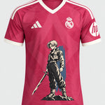 Real Madrid Trunks Sword Dragon Ball Jersey — Front
