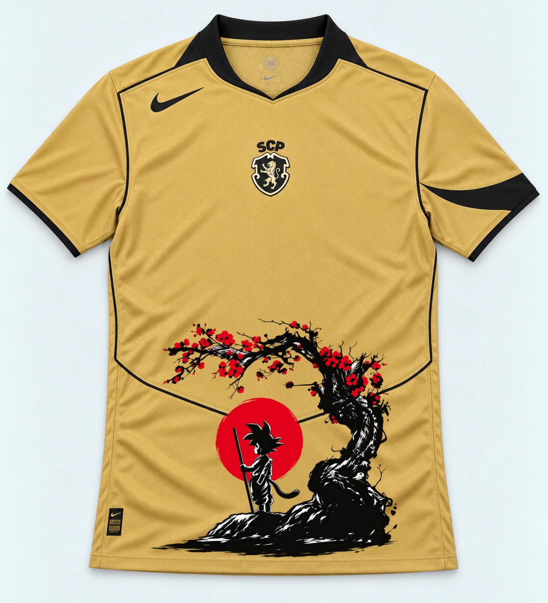 Sporting Goku Sakura Dragon Ball Jersey — Front