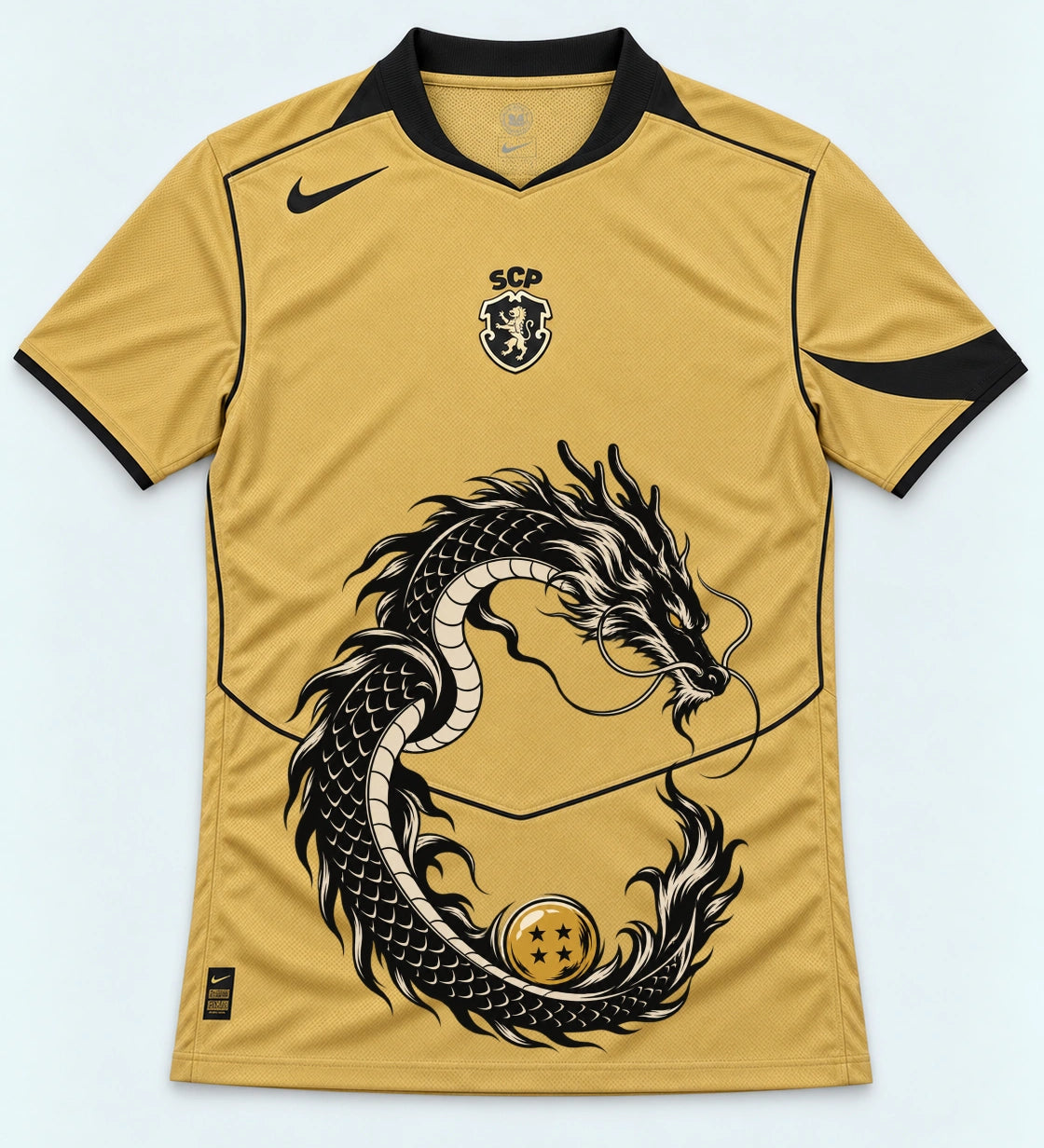 Sporting Shenron Emblem Dragon Ball Jersey — Front