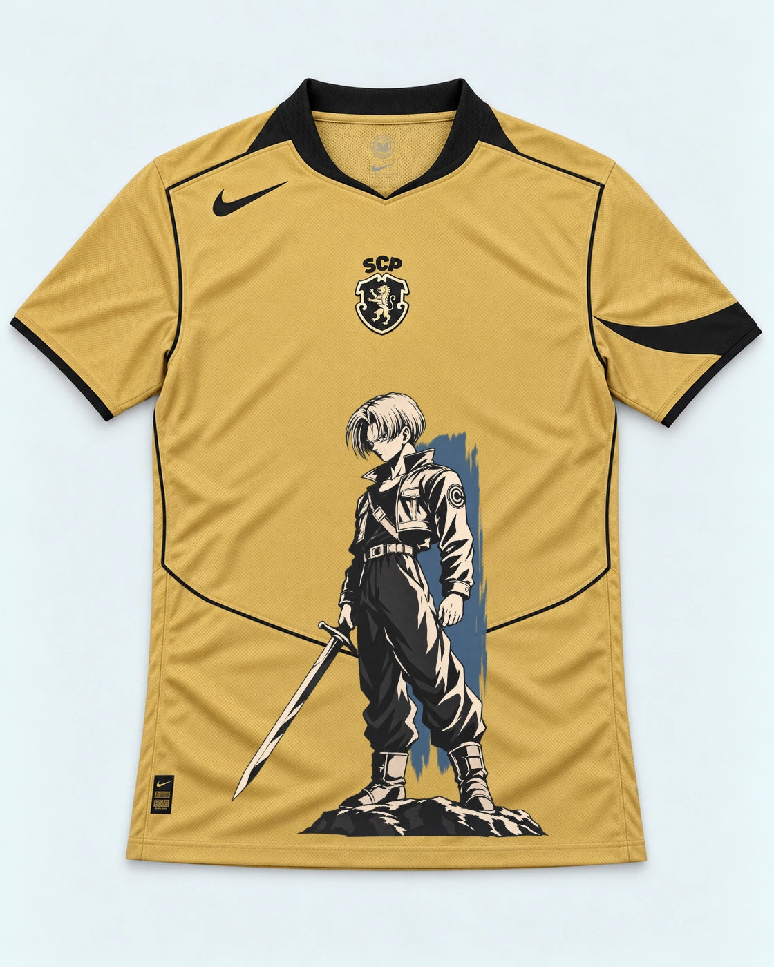 Sporting Trunks Sword Dragon Ball Jersey — Front