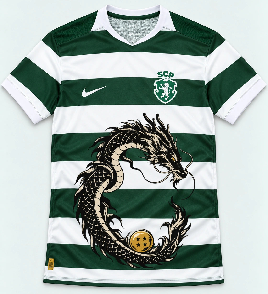 Sporting Shenron Emblem Dragon Ball Jersey — Front