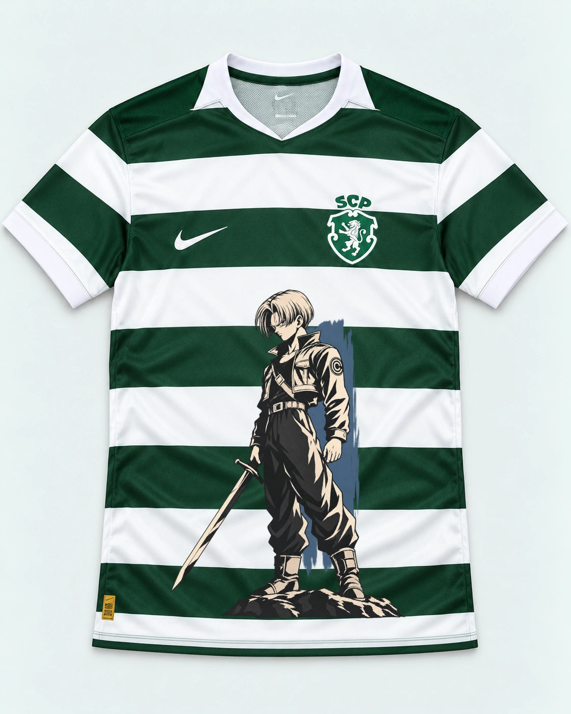 Sporting Trunks Sword Dragon Ball Jersey — Front
