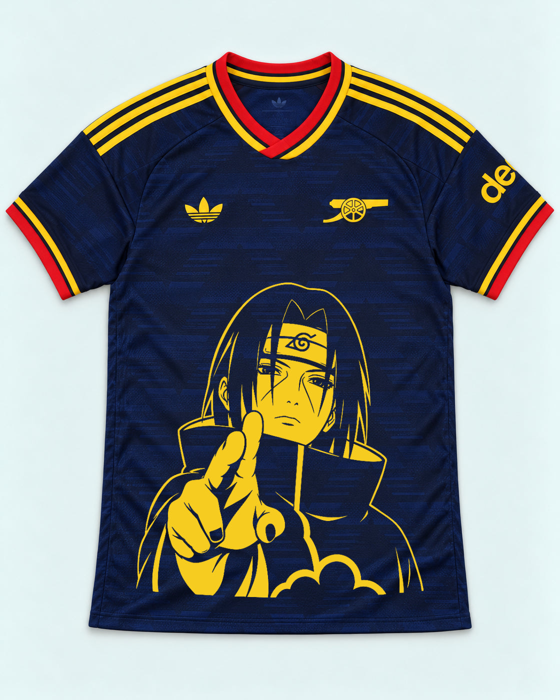 Arsenal Navy Itachi Silent Promise Jersey — Front