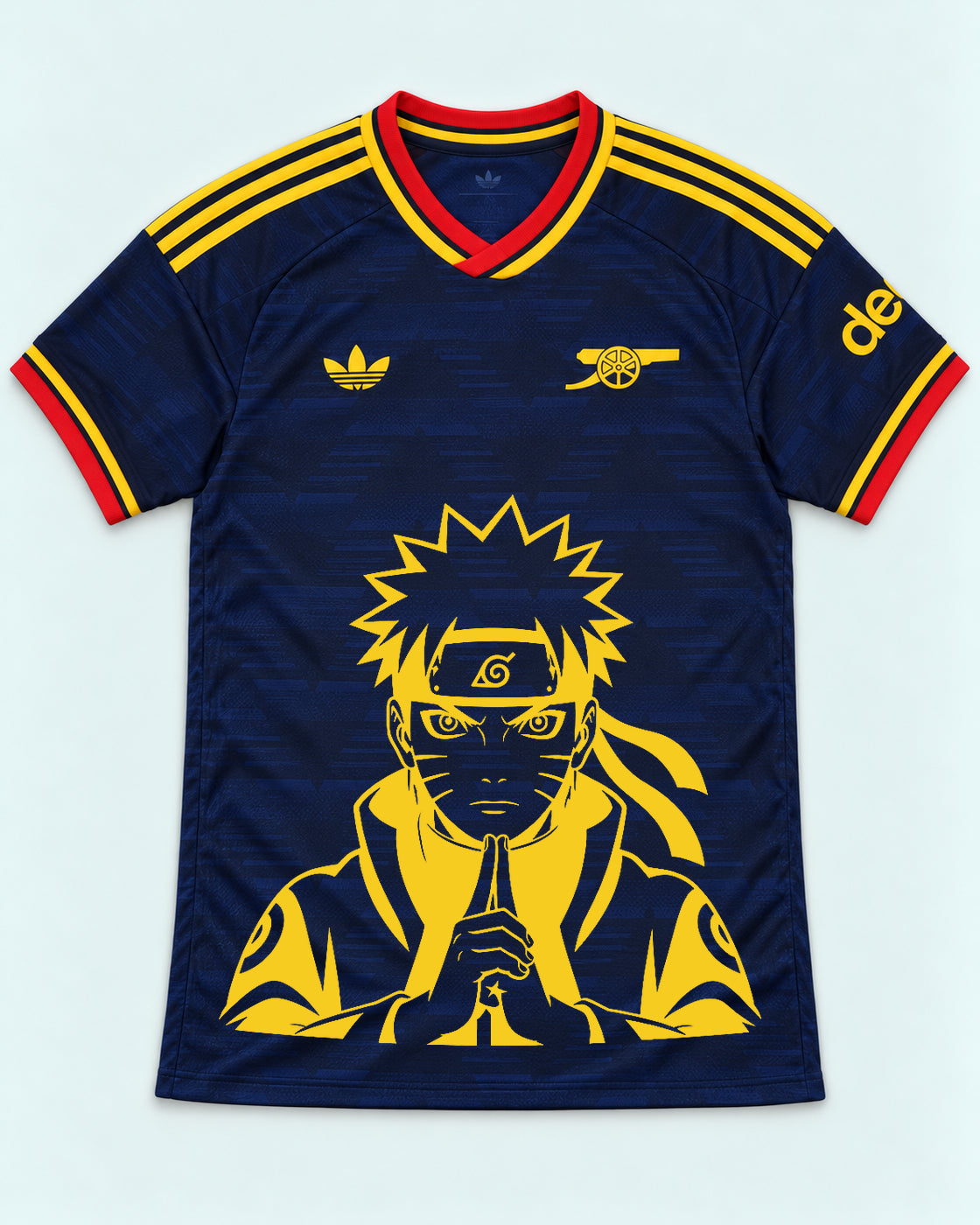 Arsenal Navy Naruto Sage Resolve Jersey — Front