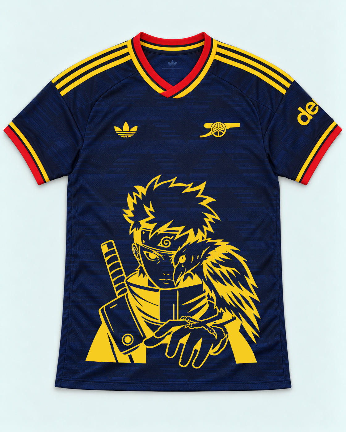 Arsenal Navy Shisui Raven Oath Jersey — Front