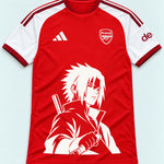 Arsenal Red Sasuke Last Uchiha Jersey — Front