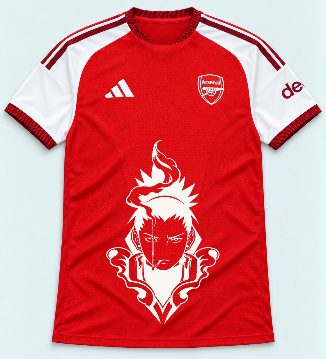 Arsenal Red Shikamaru Shadow Mind Jersey — Front