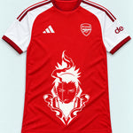 Arsenal Red Shikamaru Shadow Mind Jersey — Front