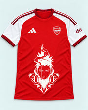 Arsenal Red Shikamaru Shadow Mind Jersey — Front