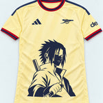 Arsenal Yellow Sasuke Last Uchiha Jersey — Front