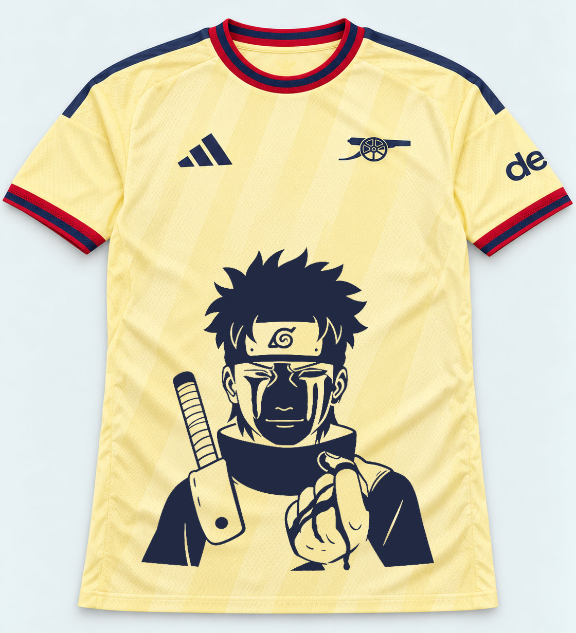 Arsenal Yellow Shisui Last Promise Jersey — Front