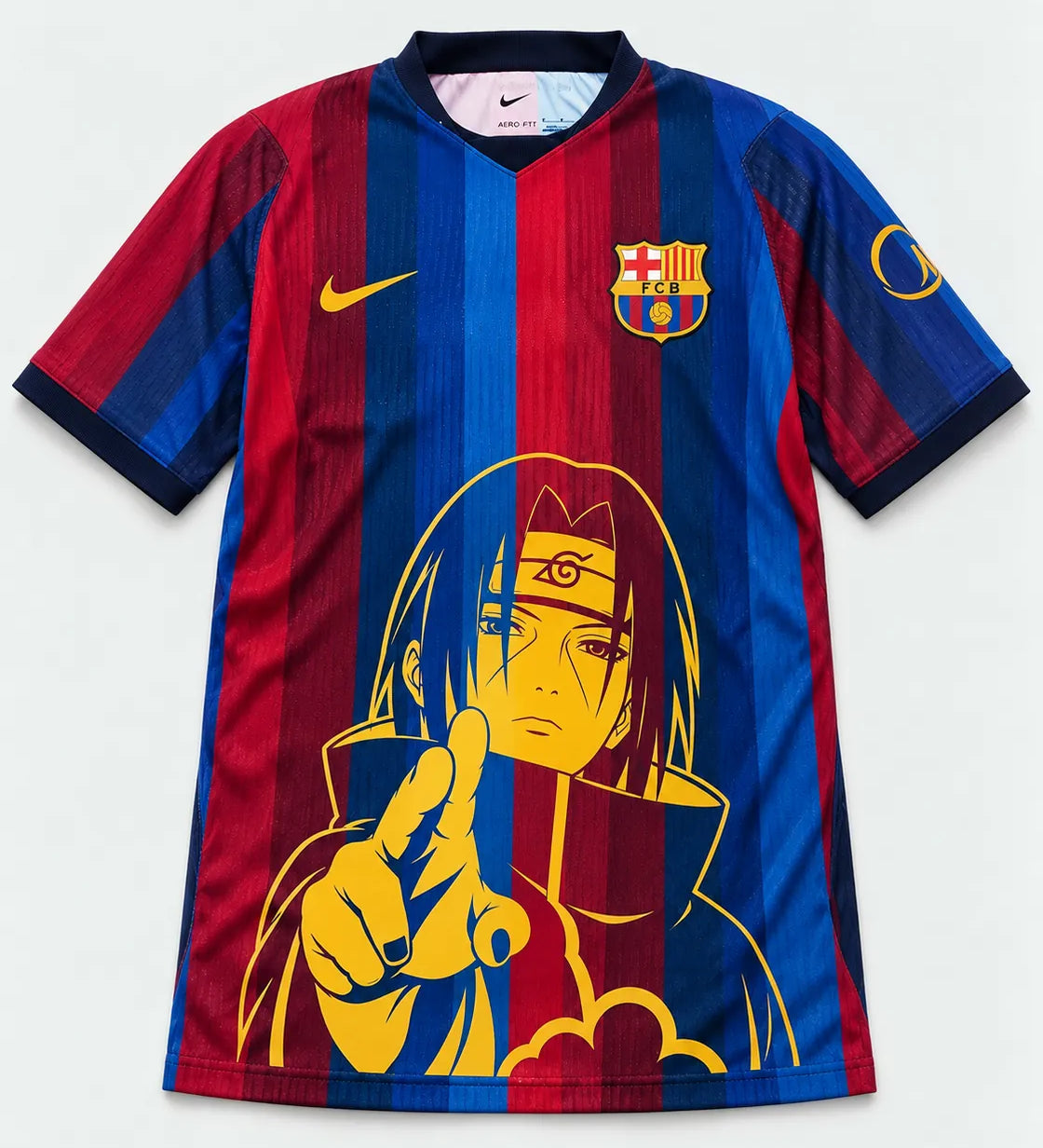 Barcelona Home Itachi Silent Promise Jersey — Front