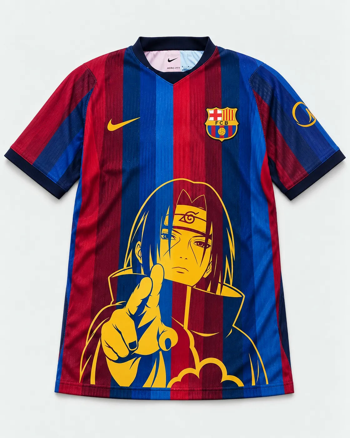 Barcelona Home Itachi Silent Promise Jersey — Front