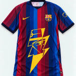Barcelona Home Kakashi Lightning Eye Jersey — Front