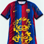 Barcelona Home Kakashi Silent Jutsu Jersey — Front