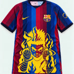 Barcelona Home Rock Lee Inner Flame Jersey — Front