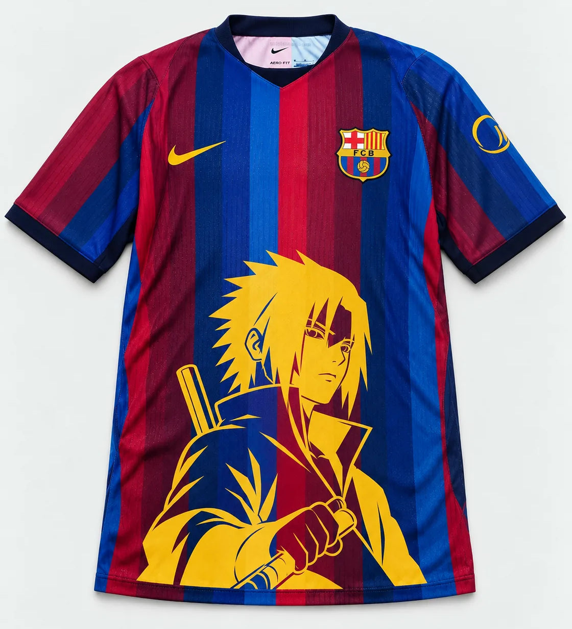 Barcelona Home Sasuke Last Uchiha Jersey — Front