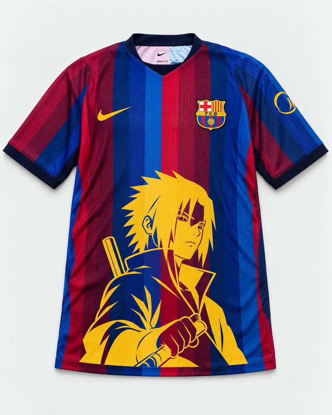 Barcelona Home Sasuke Last Uchiha Jersey — Front