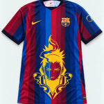 Barcelona Home Shikamaru Shadow Mind Jersey — Front