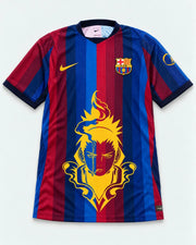 Barcelona Home Shikamaru Shadow Mind Jersey — Front