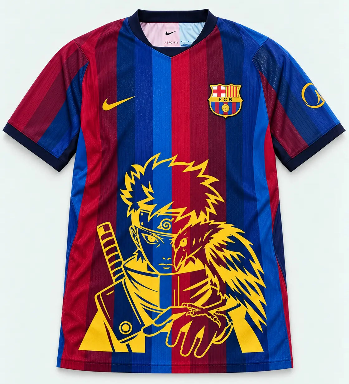 Barcelona Home Shisui Raven Oath Jersey — Front