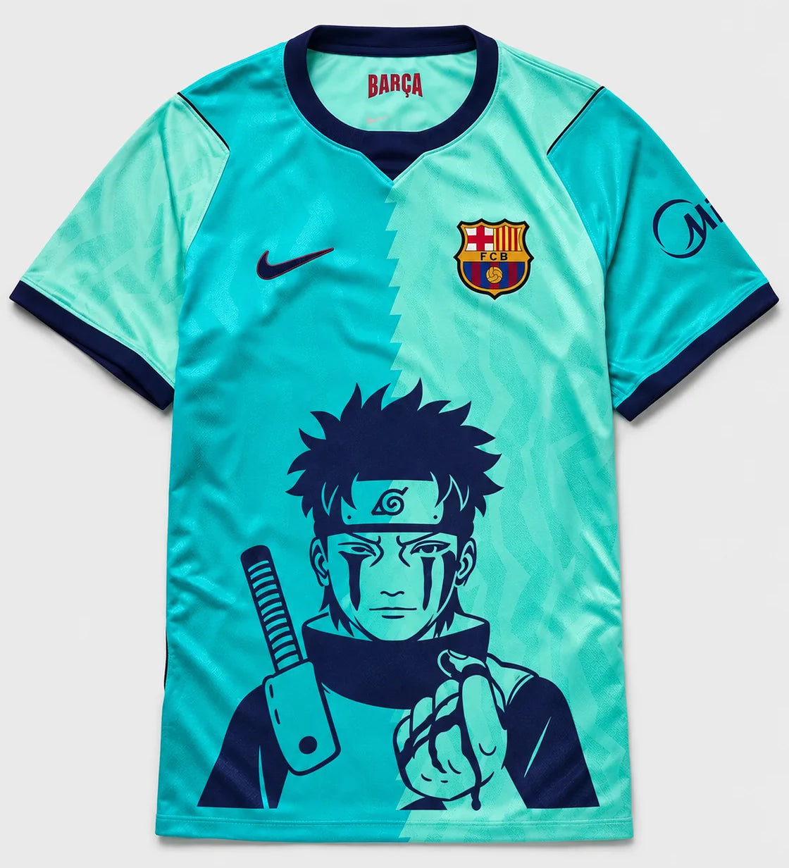 Barcelona Turquoise Shisui Last Promise Jersey — Front
