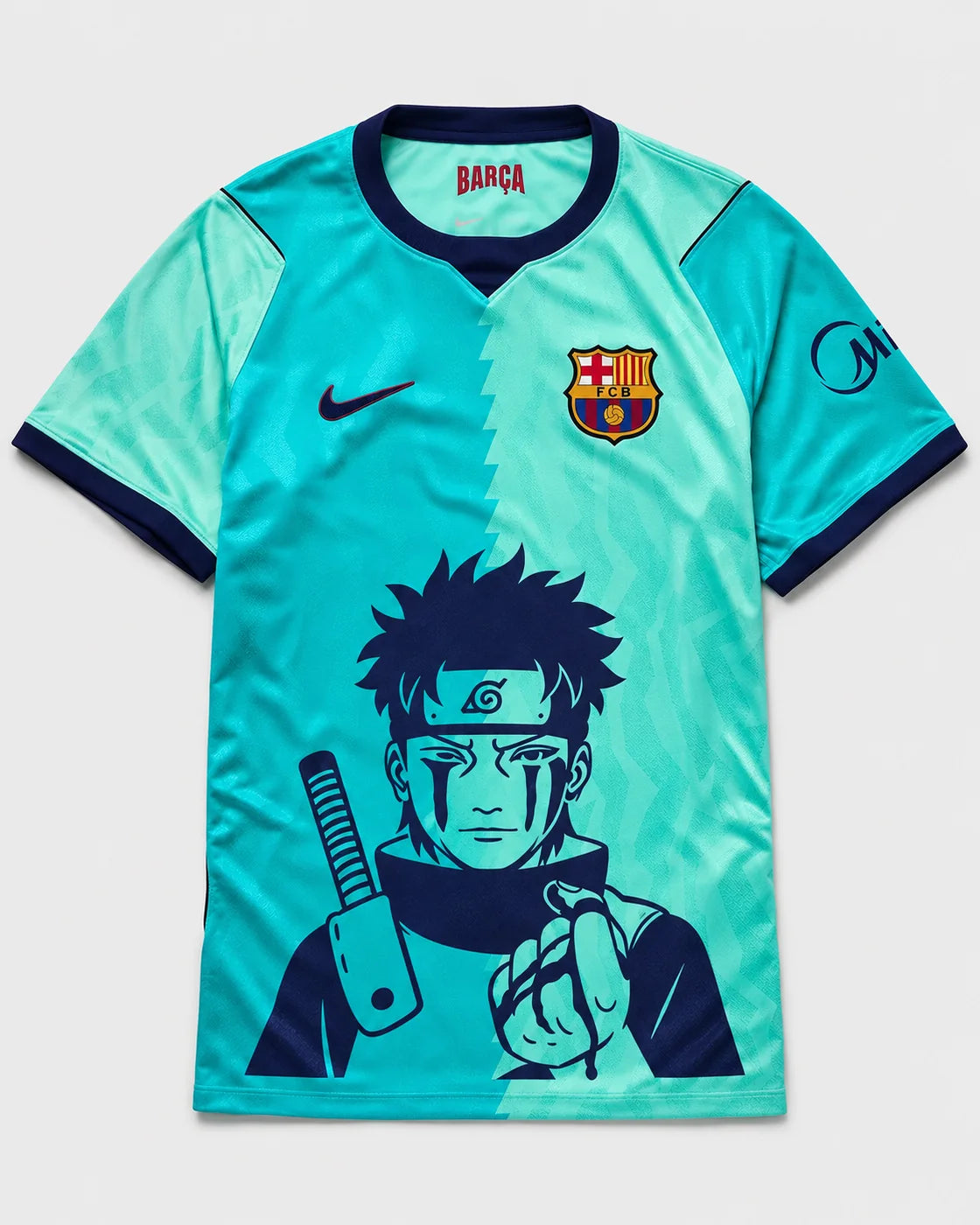 Barcelona Turquoise Shisui Last Promise Jersey — Front