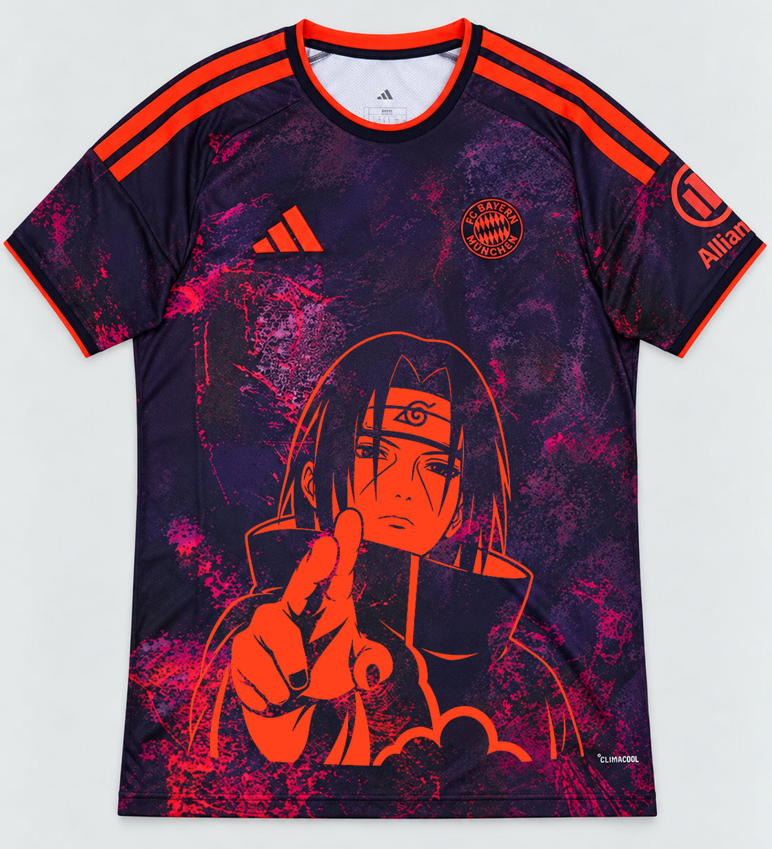 Bayern Munich Dark Itachi Silent Promise Jersey — Front