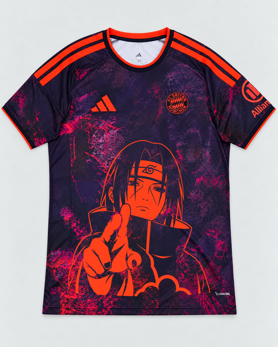 Bayern Munich Dark Itachi Silent Promise Jersey — Front
