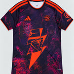 Bayern Munich Dark Kakashi Lightning Eye Jersey — Front
