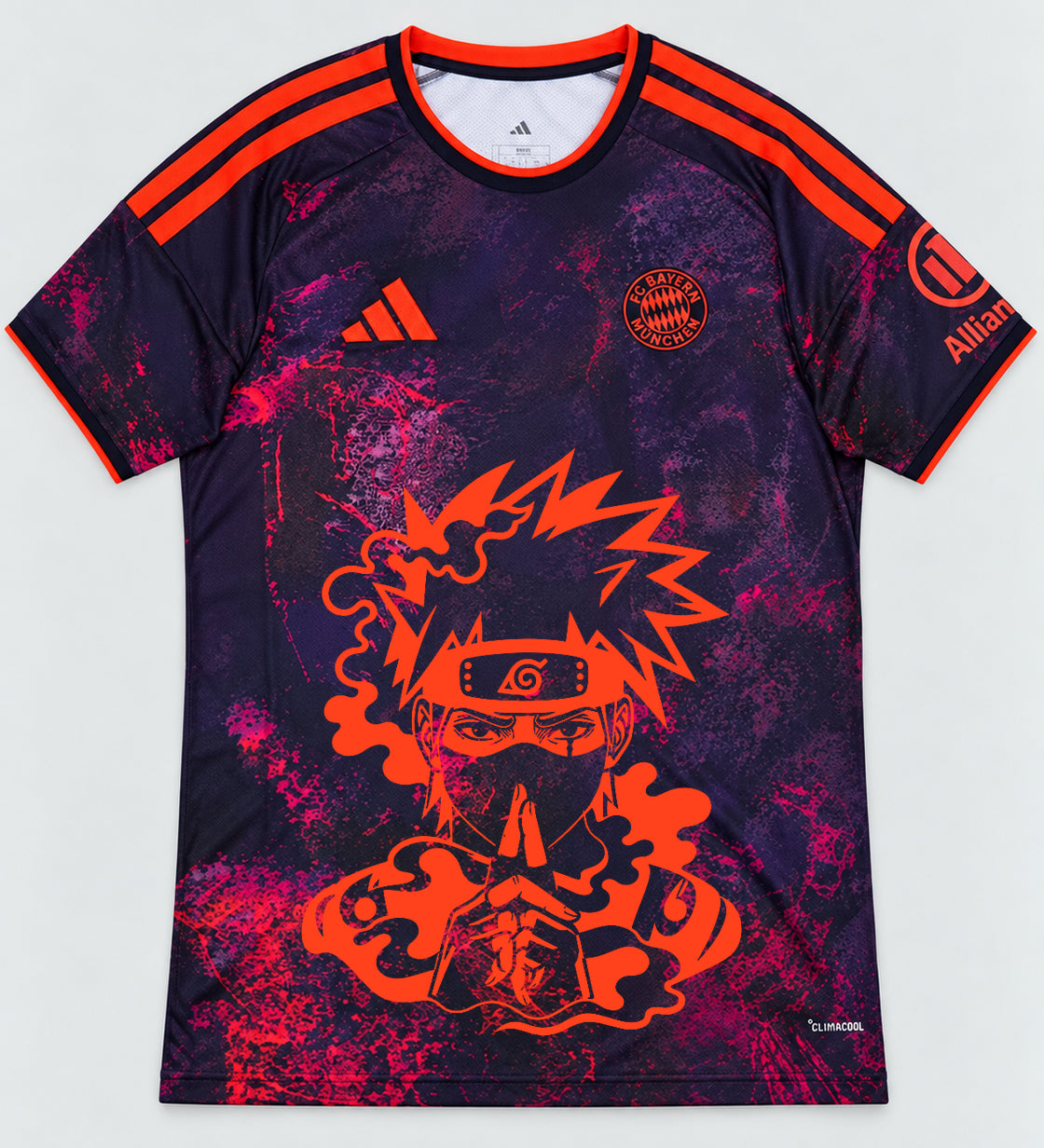 Bayern Munich Dark Kakashi Silent Jutsu Jersey — Front